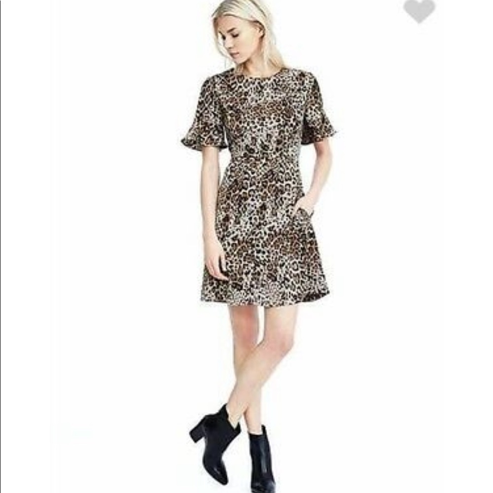 Animal print Banana Republic Dress